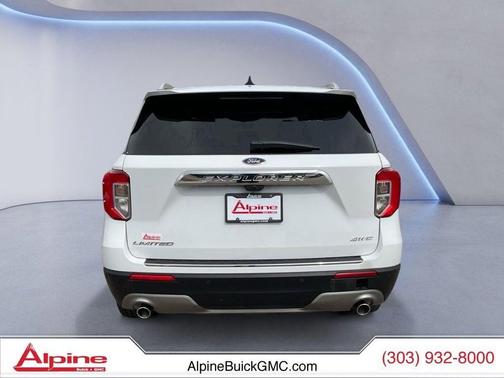 OXFORD WHITE 2023 Ford Explorer Limited