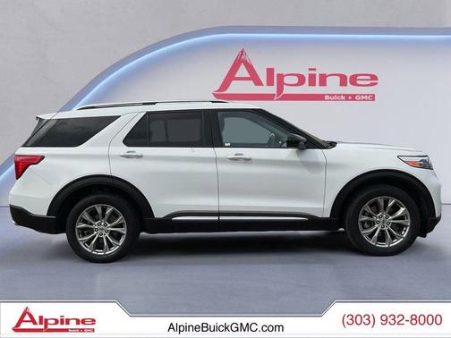 OXFORD WHITE 2023 Ford Explorer Limited