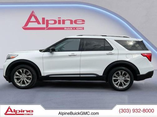 OXFORD WHITE 2023 Ford Explorer Limited