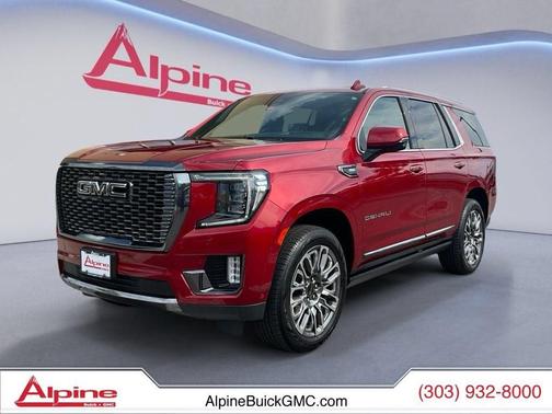 Volcanic Red Tintcoat 2024 GMC Yukon Denali Ultimate