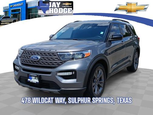 Carbonized Gray Metallic 2023 Ford Explorer XLT