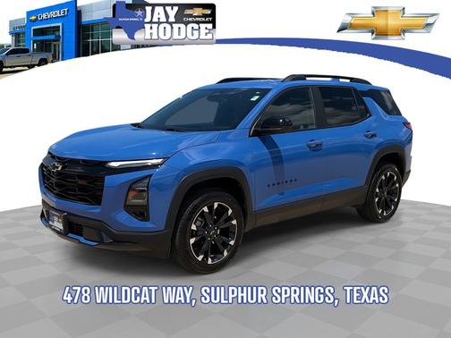 Reef Blue Metallic 2025 Chevrolet Equinox RS