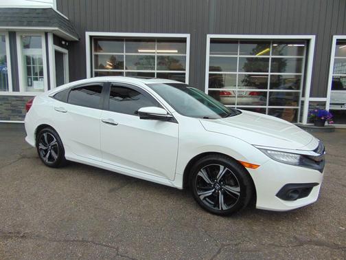 WHITE 2017 Honda Civic Touring