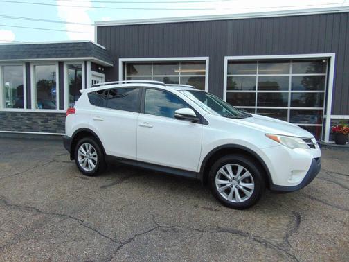 WHITE 2014 Toyota RAV4 Limited