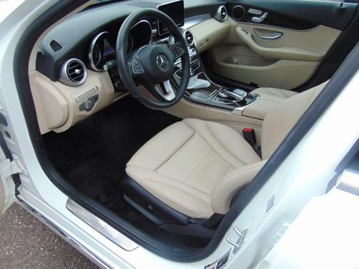 WHITE 2016 Mercedes-Benz C-Class C 300 4MATIC