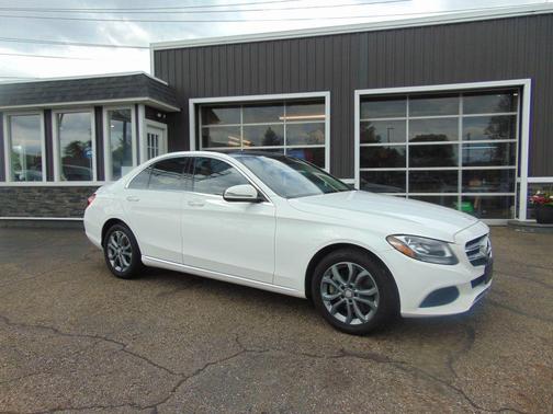 WHITE 2016 Mercedes-Benz C-Class C 300 4MATIC