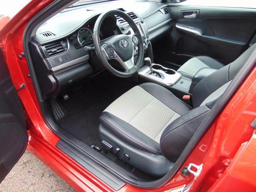 RED 2013 Toyota Camry SE