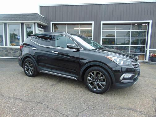 BLACK 2017 Hyundai Santa Fe Sport 2.0L Turbo Ultimate