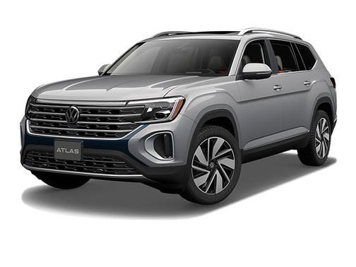 Silver Bird Metallic 2024 Volkswagen Atlas 2.0T SEL
