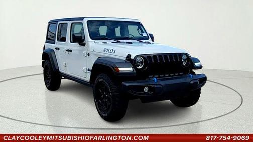 Bright White Clearcoat 2023 Jeep Wrangler 4xe Base