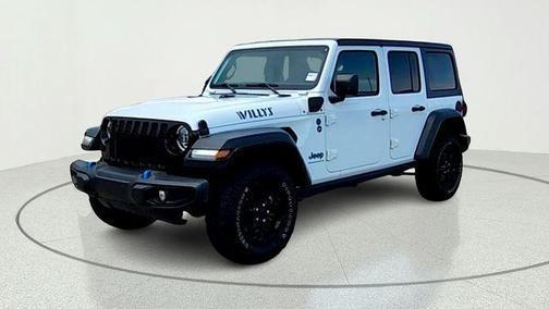 Bright White Clearcoat 2023 Jeep Wrangler 4xe Base