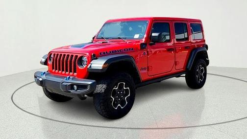 Firecracker Red Clearcoat 2022 Jeep Wrangler Unlimited 4xe Rubicon
