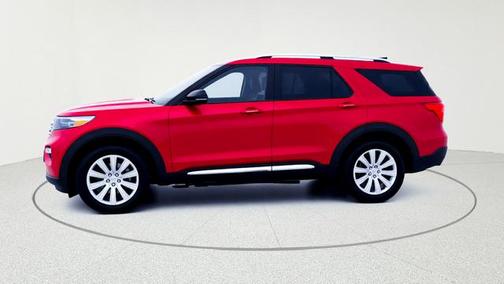 Rapid Red Metallic Tinted Clearcoat 2022 Ford Explorer Limited
