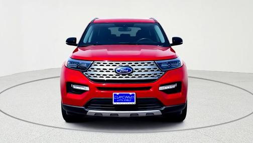 Rapid Red Metallic Tinted Clearcoat 2022 Ford Explorer Limited