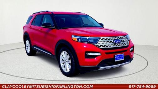 Rapid Red Metallic Tinted Clearcoat 2022 Ford Explorer Limited