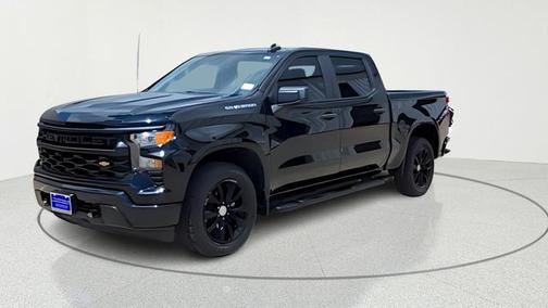 Black 2023 Chevrolet Silverado 1500 Custom