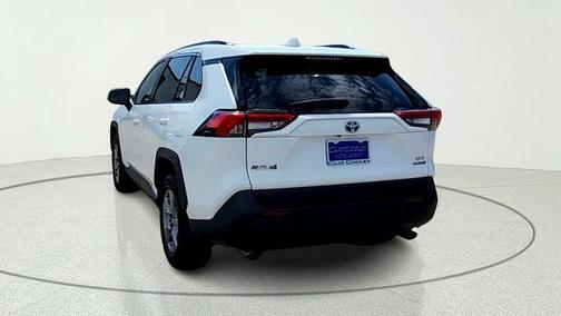 White 2022 Toyota RAV4 Hybrid XLE