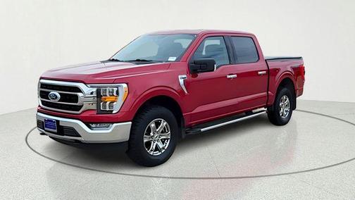 Red Metallic 2022 Ford F-150 XLT