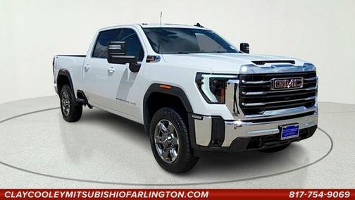 Summit White 2025 GMC Sierra 2500 SLE