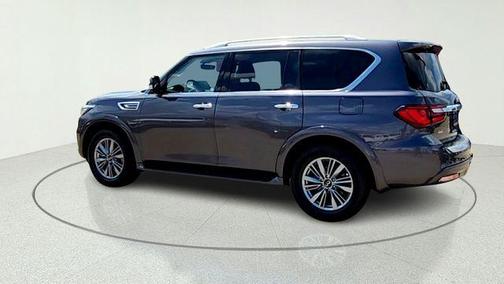 Anthracite Gray 2024 INFINITI QX80 Luxe