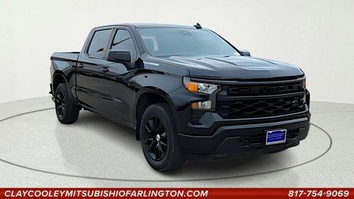 Black 2024 Chevrolet Silverado 1500 Custom