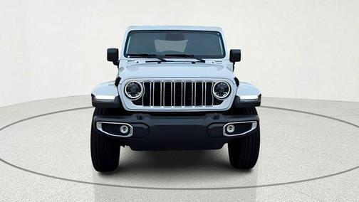 Bright White Clearcoat 2025 Jeep Wrangler 4xe Sahara