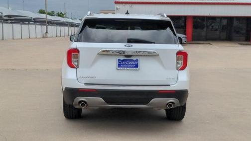 Oxford White 2021 Ford Explorer Limited