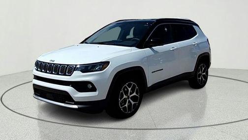 Bright White Clearcoat 2025 Jeep Compass Limited