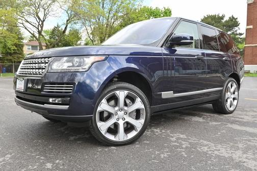 Loire Blue Metallic 2016 Land Rover Range Rover 5.0L Supercharged Autobiography