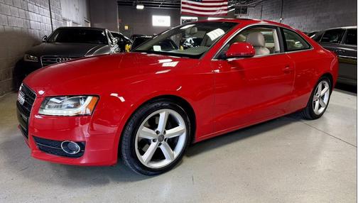 Brilliant Red 2009 Audi A5 3.2L