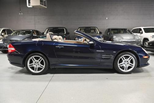 Capri Blue Metallic 2007 Mercedes-Benz SL-Class 2dr Convertible