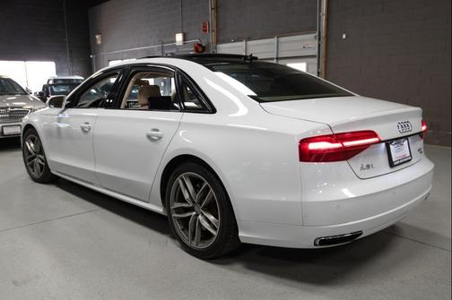 Glacier White Metallic 2017 Audi A8 L 4.0T Sport