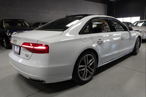 Glacier White Metallic 2017 Audi A8 L 4.0T Sport