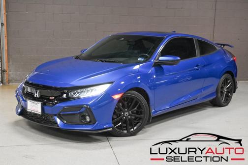 Aegean Blue Metallic 2020 Honda Civic Si Base