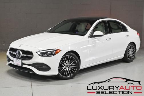 Polar White 2022 Mercedes-Benz C-Class C 300 4MATIC