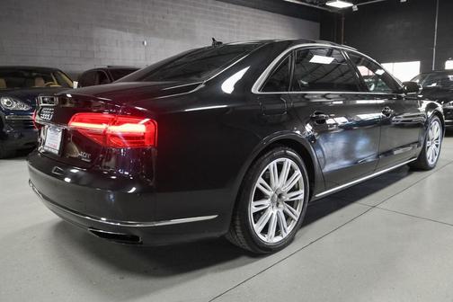 Brilliant Black 2015 Audi A8 4.0T