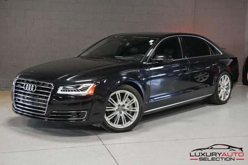 Brilliant Black 2015 Audi A8 4.0T