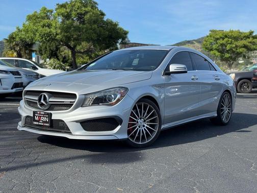 Polar Silver Metallic 2014 Mercedes-Benz CLA-Class CLA 45 AMG 4MATIC