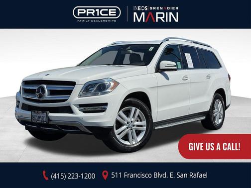 Polar White 2016 Mercedes-Benz GL-Class 4MATIC