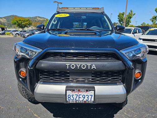 Midnight Black Metallic 2021 Toyota 4Runner TRD Off Road Premium