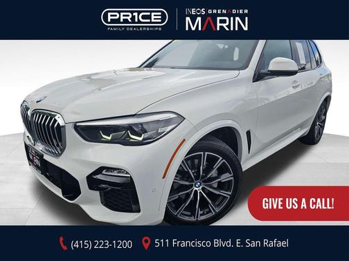 Alpine White 2019 BMW X5 xDrive40i