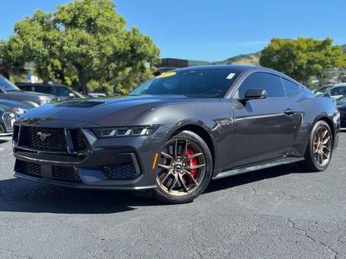 Dark Matter Gray Metallic 2024 Ford Mustang GT Premium
