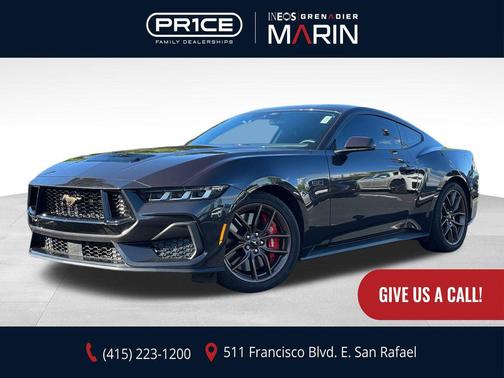 Dark Matter Gray Metallic 2024 Ford Mustang GT Premium
