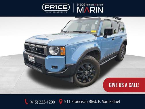 Heritage Blue/Gray Scape 2024 Toyota Land Cruiser Base