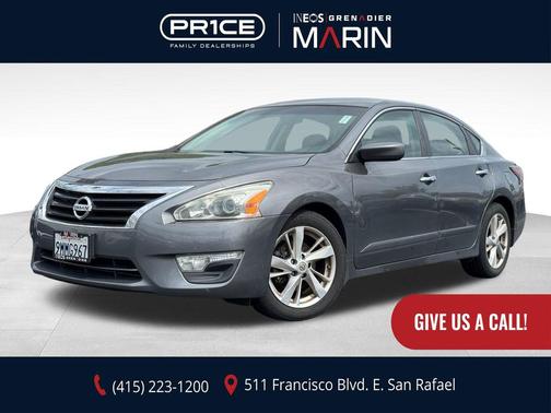 Gun Metallic 2014 Nissan Altima 2.5 SV