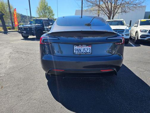 Stealth Grey 2024 Tesla Model 3 Performance