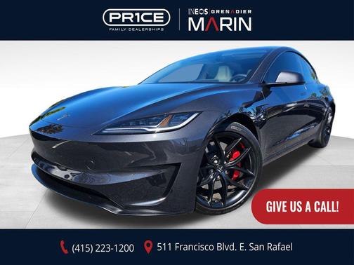 Stealth Grey 2024 Tesla Model 3 Performance