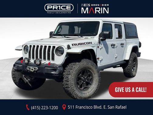 Bright White Clearcoat 2020 Jeep Gladiator Rubicon