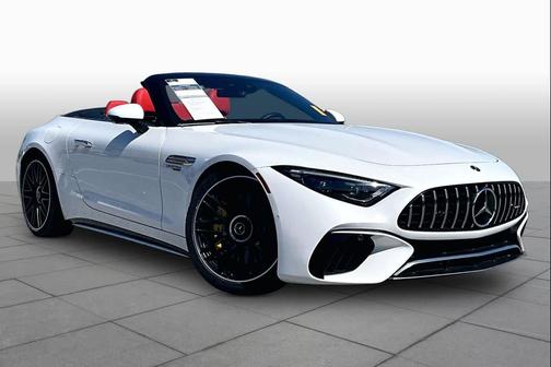 MANUFAKTUR Moonlight White Metallic 2022 Mercedes-Benz AMG SL 63 Base