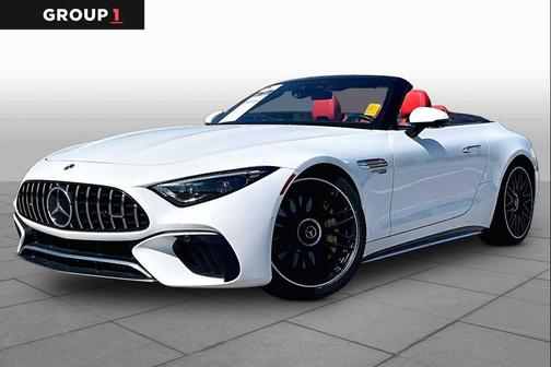 MANUFAKTUR Moonlight White Metallic 2022 Mercedes-Benz AMG SL 63 Base